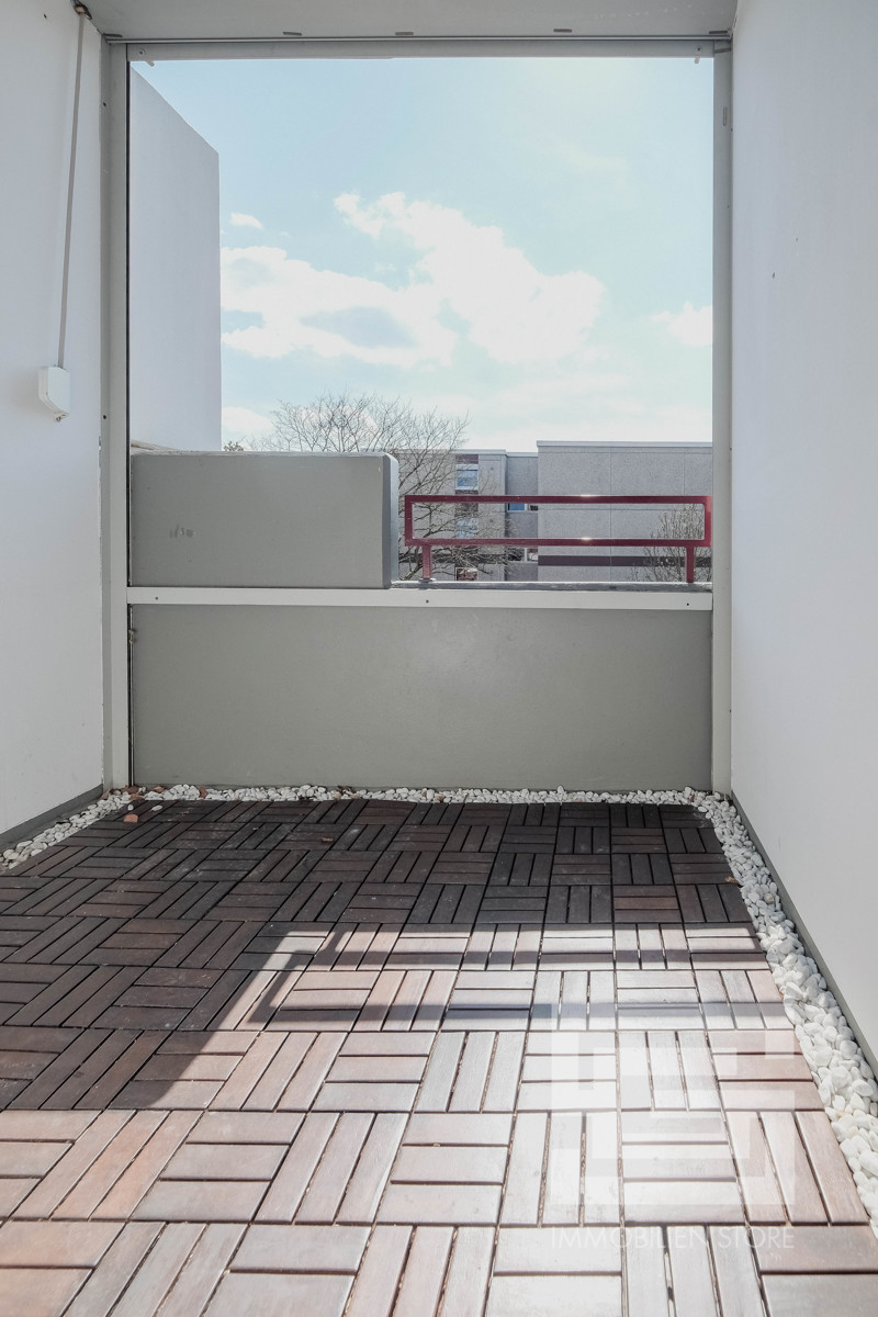 Eine Sonnenloggia ganz für sich gelegen